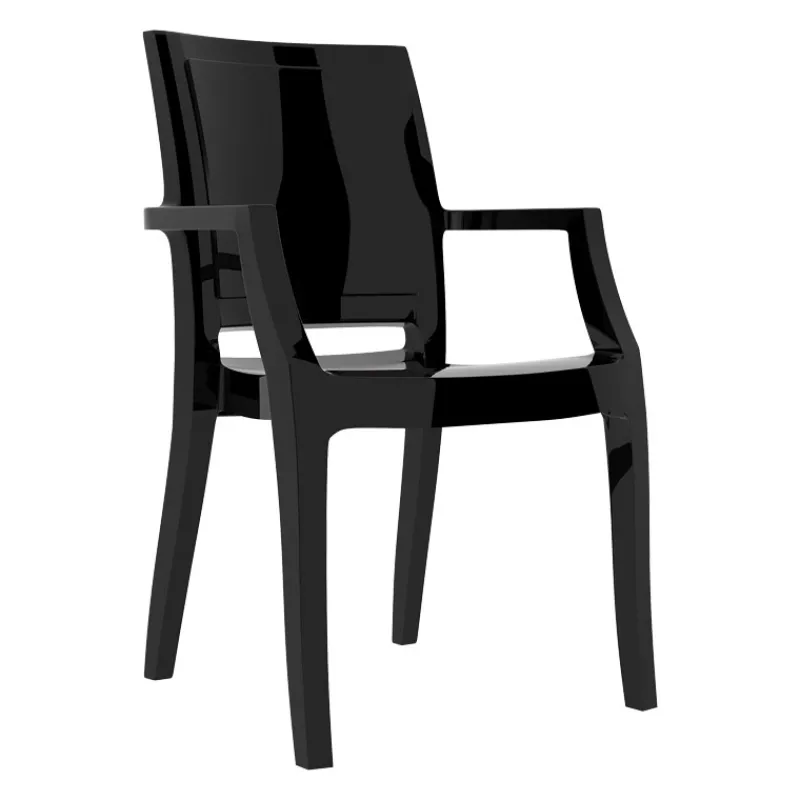 Arthur Fauteuil moderne en polycarbonate> Chaise De Cuisine|Chaise De Salle à Manger