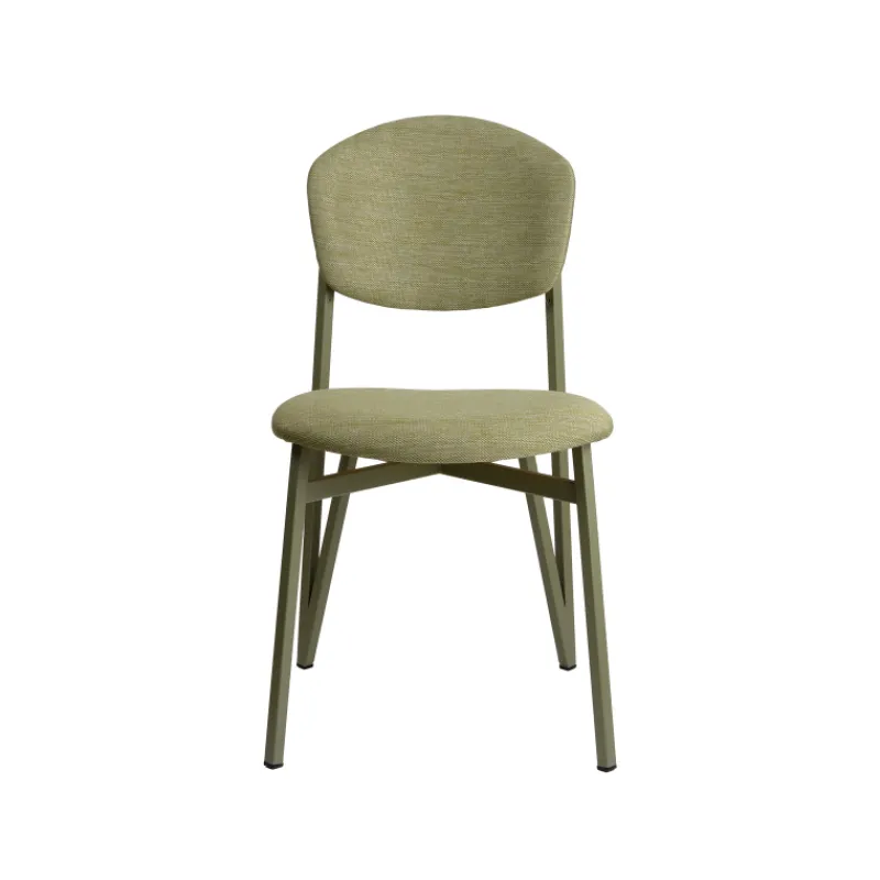 Carrier Artémis ® Chaise design française assise et dossier en tissu avec dos bois et pieds en métal> Chaise De Salle à Manger|Chaise Salon