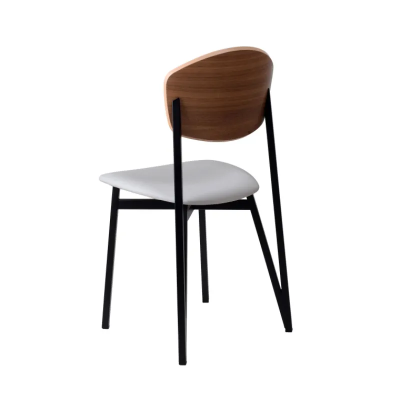 Carrier Artémis ® Chaise design française assise en synthétique, dossier bois et pieds en métal> Chaise De Salle à Manger|Chaise Salon