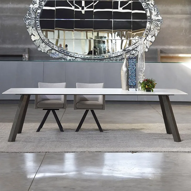 Pure design Artur Table de salle à manger moderne en Dekton> Table De Salle à Manger