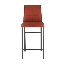 Europea Atlanta Tabouret snack italien en synthétique avec pieds en métal><noscript><img width=