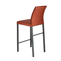 Europea Atlanta Tabouret snack italien en synthétique avec pieds en métal><noscript><img width=
