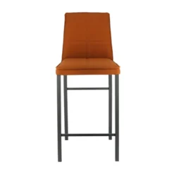Europea Atlanta Tabouret snack italien en synthétique avec pieds en métal><noscript><img width=