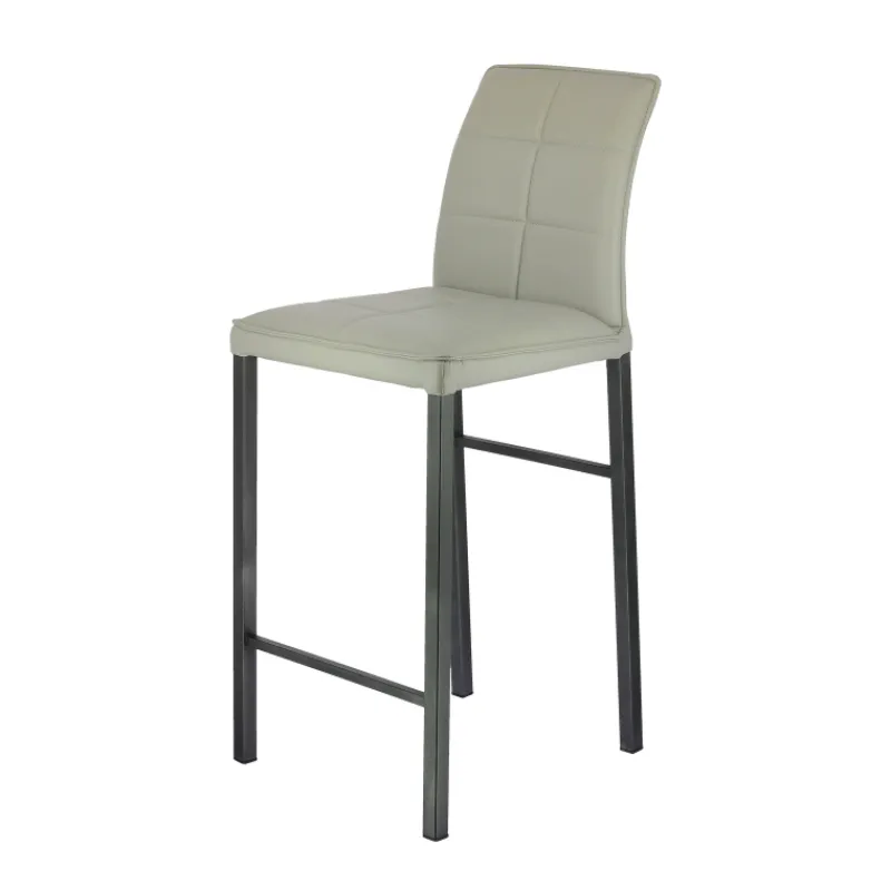 Europea Atlanta Tabouret snack italien en synthétique avec pieds en métal> Tabouret Snack (assise +/- 65 Cm)|Tabouret De Bar (assise +/- 80 Cm)