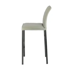 Europea Atlanta Tabouret snack italien en synthétique avec pieds en métal><noscript><img width=