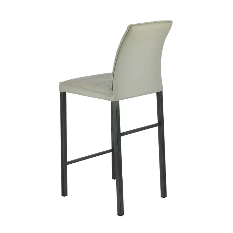 Europea Atlanta Tabouret snack italien en synthétique avec pieds en métal> Tabouret Snack (assise +/- 65 Cm)|Tabouret De Bar (assise +/- 80 Cm)
