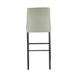 Europea Atlanta Tabouret snack italien en synthétique avec pieds en métal><noscript><img width=