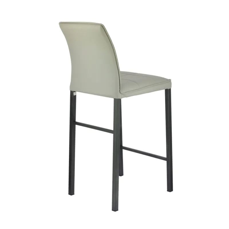 Europea Atlanta Tabouret snack italien en synthétique avec pieds en métal> Tabouret Snack (assise +/- 65 Cm)|Tabouret De Bar (assise +/- 80 Cm)