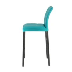 Europea Atlanta Tabouret snack italien en synthétique avec pieds en métal><noscript><img width=