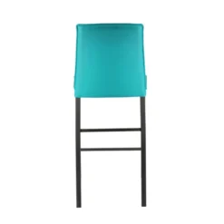 Europea Atlanta Tabouret snack italien en synthétique avec pieds en métal><noscript><img width=