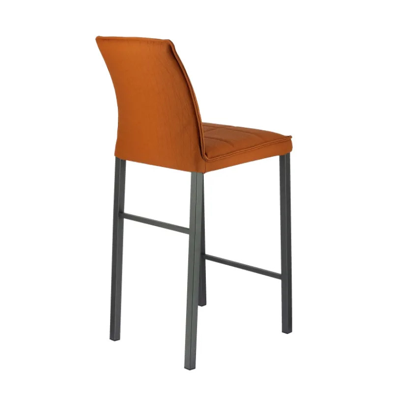 Europea Atlanta Tabouret snack italien en synthétique avec pieds en métal> Tabouret Snack (assise +/- 65 Cm)|Tabouret De Bar (assise +/- 80 Cm)