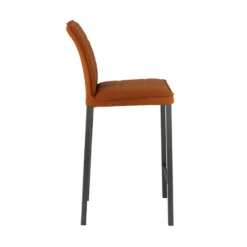 Europea Atlanta Tabouret snack italien en synthétique avec pieds en métal><noscript><img width=