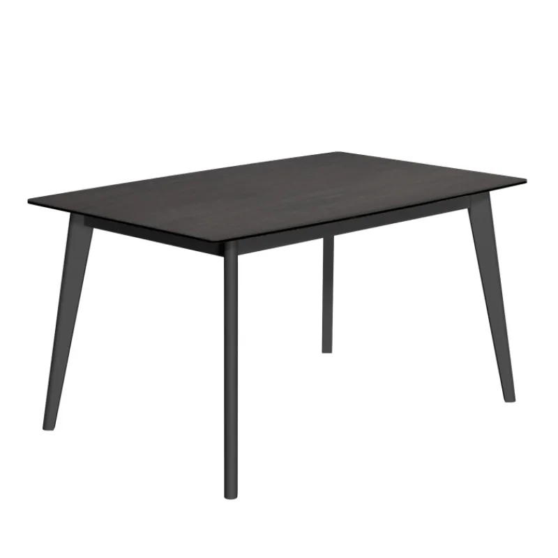 Cancio Atlas Table scandinave en céramique avec pieds bois> Table De Salle à Manger