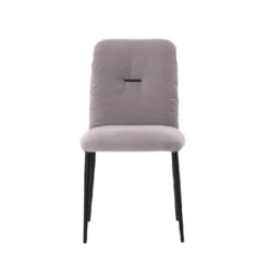Mobitec Aura ® Chaise moderne en tissu et pieds métal> Chaise De Salle à Manger