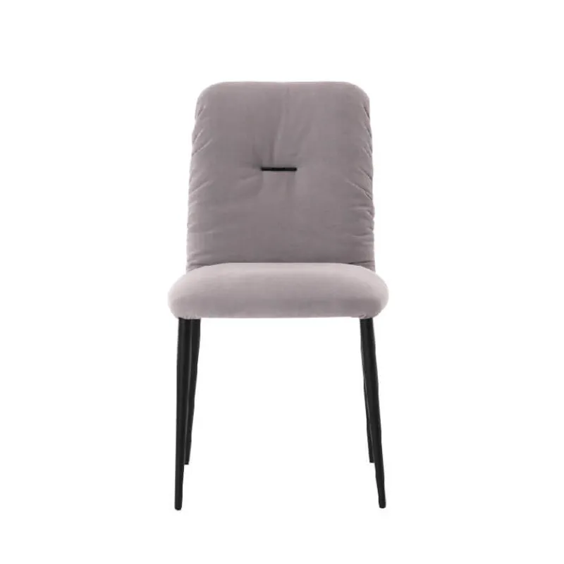 Mobitec Aura ® Chaise moderne en tissu et pieds métal> Chaise De Salle à Manger