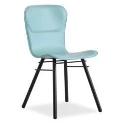 Airnova Avenue Chaise rétro design en croûte de cuir et métal> Chaise De Salle à Manger|Chaise Salon