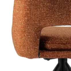 AzaléeChaise moderne en tissu rembourrée pieds en métal><noscript><img width=