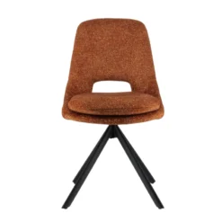 AzaléeChaise moderne en tissu rembourrée pieds en métal><noscript><img width=