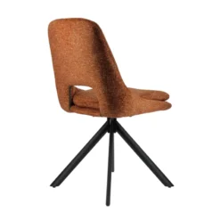 AzaléeChaise moderne en tissu rembourrée pieds en métal><noscript><img width=