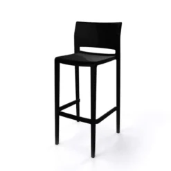Bakhita Tabouret de bar moderne empilable><noscript><img width=
