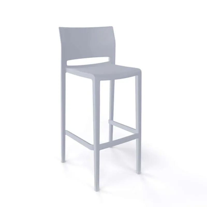 Bakhita Tabouret de bar moderne empilable> Tabouret De Bar (assise +/- 80 Cm)