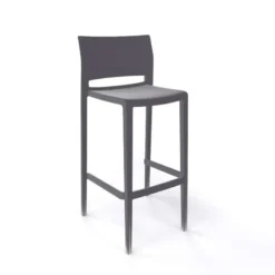 Bakhita Tabouret de bar moderne empilable><noscript><img width=