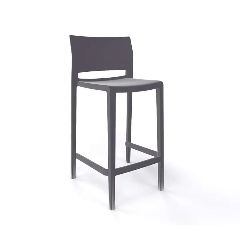 Bakhita Tabouret snack moderne empilable> Tabouret Snack (assise +/- 65 Cm)|Tabouret De Bar (assise +/- 80 Cm)