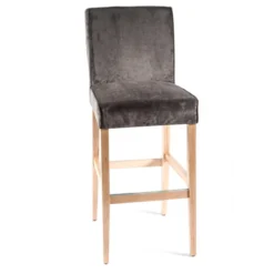 Sessio BarCarpe Tabouret de bar en tissu et bois> Tabouret De Bar (assise +/- 80 Cm)