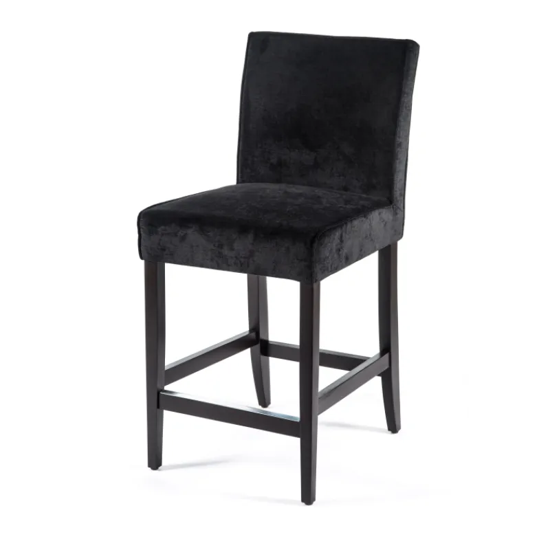 Sessio BarCarpe Tabouret snack en tissu et bois> Tabouret Snack (assise +/- 65 Cm)|Tabouret De Bar (assise +/- 80 Cm)