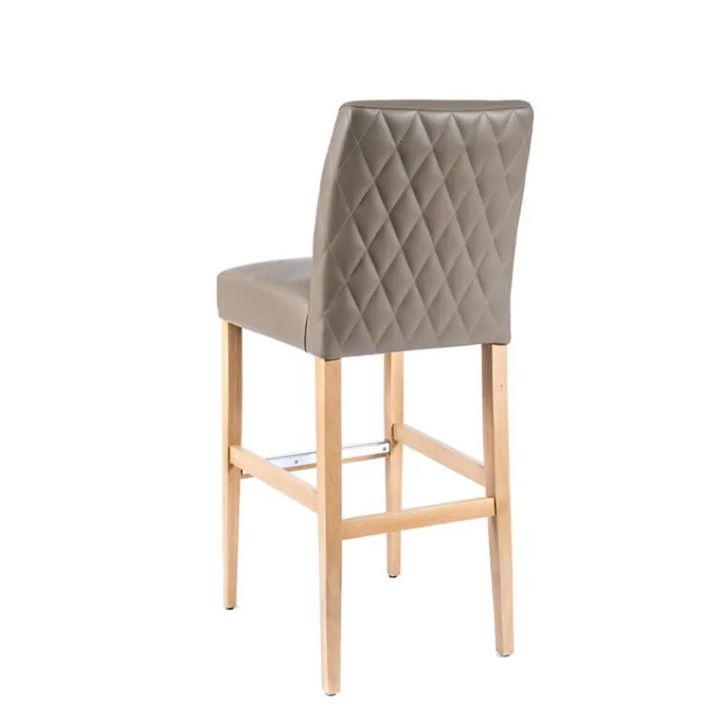 Sessio BarFritz diamant Tabouret de bar matelassé sur le dos du dossier style contemporain> Tabouret De Bar (assise +/- 80 Cm)