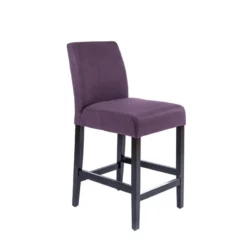 Sessio BarFritz Tabouret snack contemporain en tissu et pieds en bois massif> Tabouret Snack (assise +/- 65 Cm)|Tabouret De Bar (assise +/- 80 Cm)