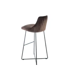 Sessio BarLars line Tabouret de bar en métal et tissu><noscript><img width=