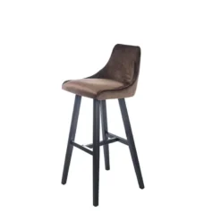 Sessio BarLars line Tabouret hauteur 80 cm moderne coque tissu dos matelassé><noscript><img width=