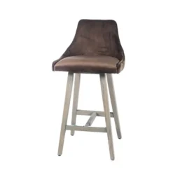 Sessio BarLars line Tabouret snack moderne coque tissu dos matelassé><noscript><img width=