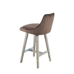 Sessio BarLars line Tabouret snack moderne coque tissu dos matelassé><noscript><img width=