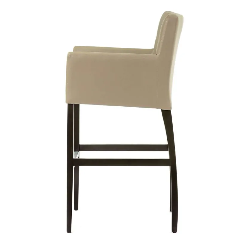 Sessio BarMatiz Tabouret de bar avec dossier matelassé et accoudoirs> Tabouret De Bar (assise +/- 80 Cm)