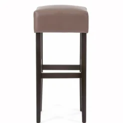 Sessio BarMax Tabouret de bar sans dossier en synthétique et bois><noscript><img width=