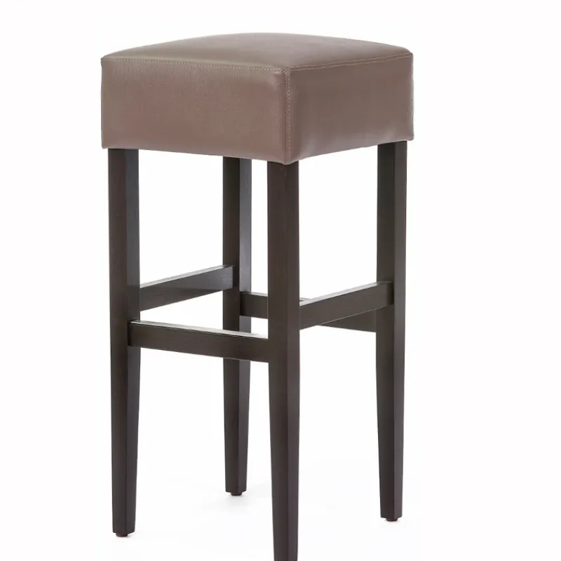 Sessio BarMax Tabouret de bar sans dossier en synthétique et bois> Tabouret De Bar (assise +/- 80 Cm)
