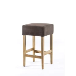 Sessio BarMax Tabouret snack sans dossier en tissu et bois> Tabouret Snack (assise +/- 65 Cm)|Tabouret De Bar (assise +/- 80 Cm)
