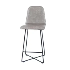 Sessio BarPandora diamant Tabouret snack design rembourré avec pieds filaires en métal noir><noscript><img width=
