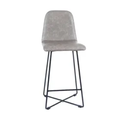 Sessio BarPandora diamant Tabouret snack design rembourré avec pieds filaires en métal noir><noscript><img width=
