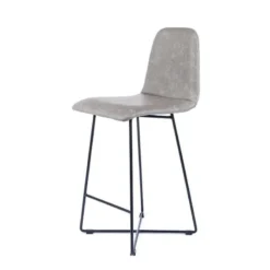 Sessio BarPandora diamant Tabouret snack design rembourré avec pieds filaires en métal noir><noscript><img width=
