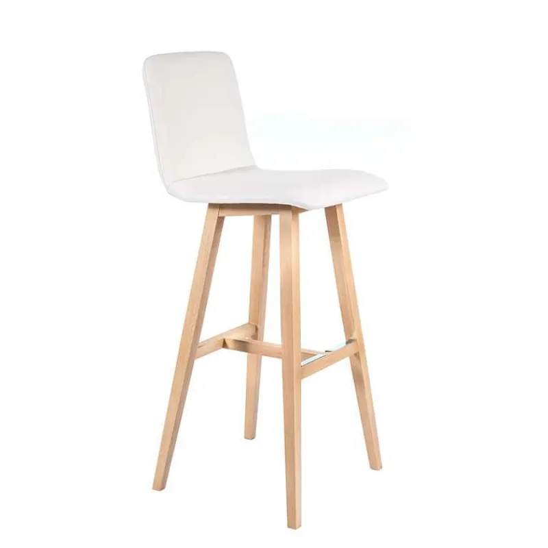 Sessio BarPlaza diamant Tabouret de bar scandinave avec pieds en bois> Tabouret De Bar (assise +/- 80 Cm)