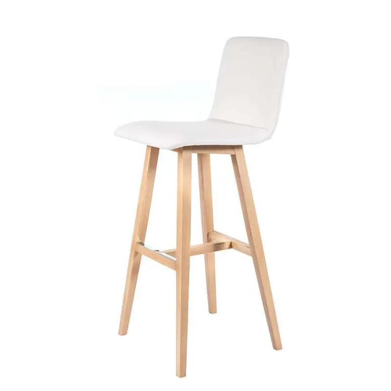 Sessio BarPlaza diamant Tabouret de bar scandinave avec pieds en bois> Tabouret De Bar (assise +/- 80 Cm)