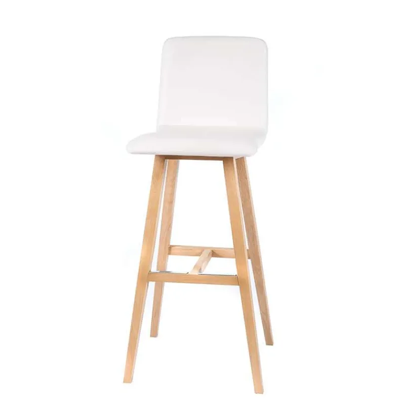 Sessio BarPlaza diamant Tabouret de bar scandinave avec pieds en bois> Tabouret De Bar (assise +/- 80 Cm)