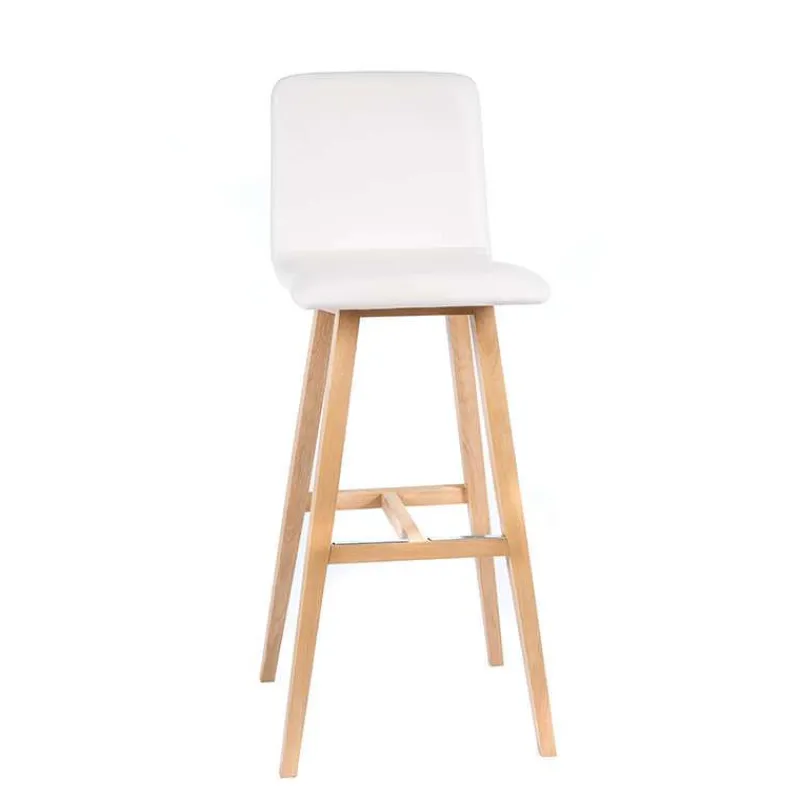 Sessio BarPlaza diamant Tabouret de bar scandinave avec pieds en bois> Tabouret De Bar (assise +/- 80 Cm)