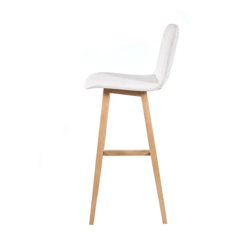 Sessio BarPlaza diamant Tabouret de bar scandinave avec pieds en bois> Tabouret De Bar (assise +/- 80 Cm)