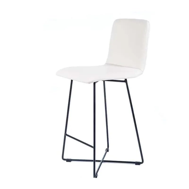 Sessio BarPlaza diamant Tabouret snack style scandinave avec pieds design en métal> Tabouret Snack (assise +/- 65 Cm)|Tabouret De Bar (assise +/- 80 Cm)