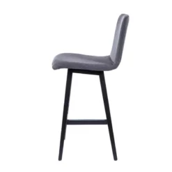 Sessio BarPlaza Tabouret snack style scandinave en tissu et pieds bois><noscript><img width=