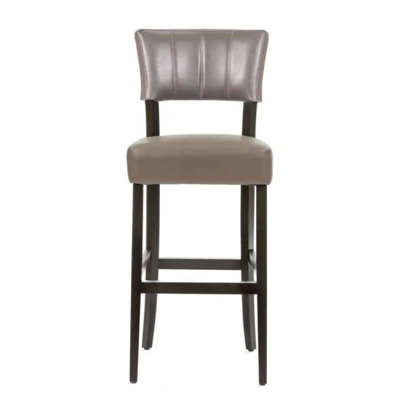 Sessio BarSteffi 2 Tabouret snack matelassé en bois et synthétique> Tabouret Snack (assise +/- 65 Cm)|Tabouret De Bar (assise +/- 80 Cm)